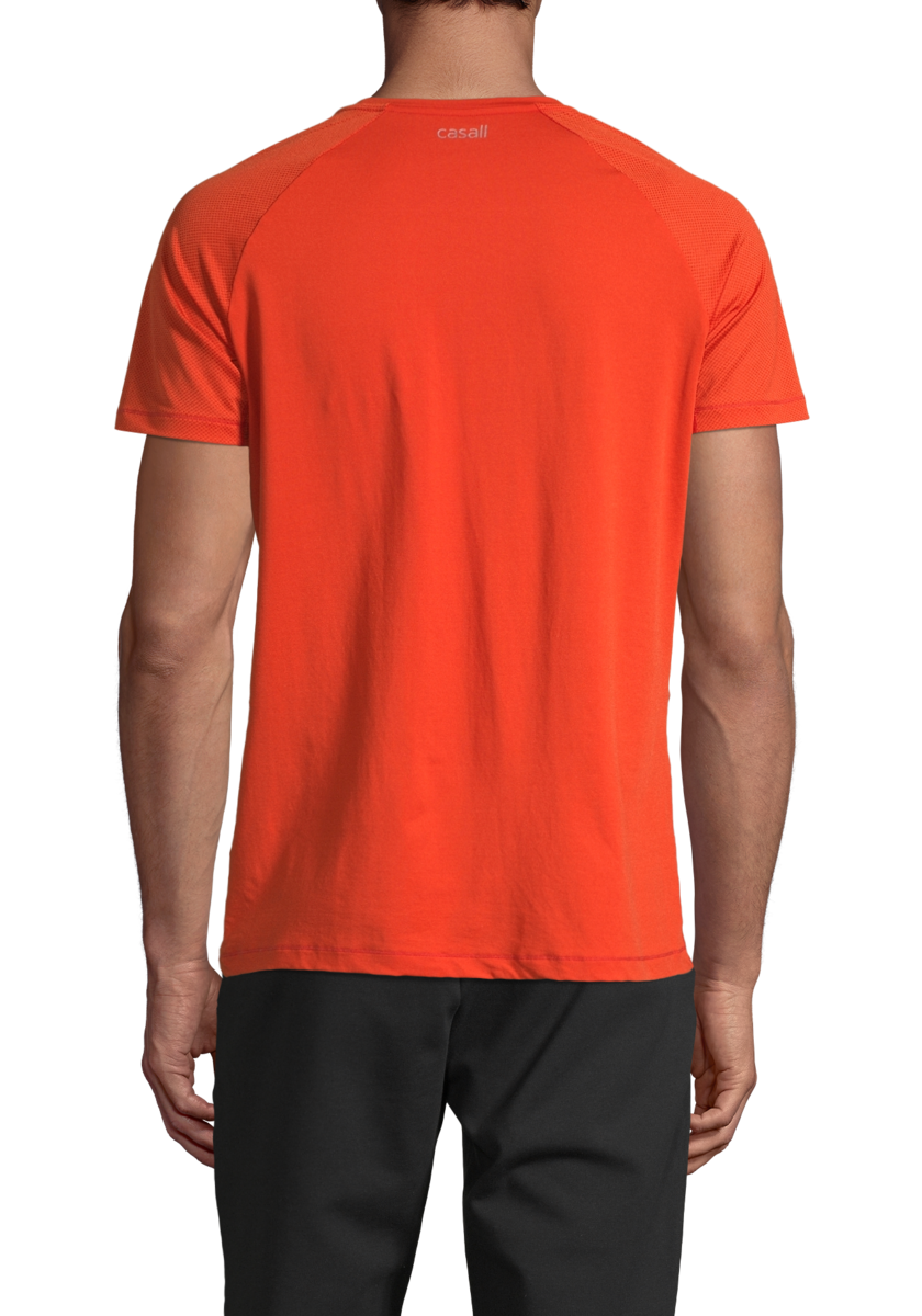 M Structured Tee – Intense Orange