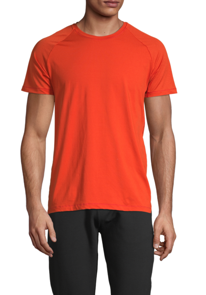 M Structured Tee – Intense Orange