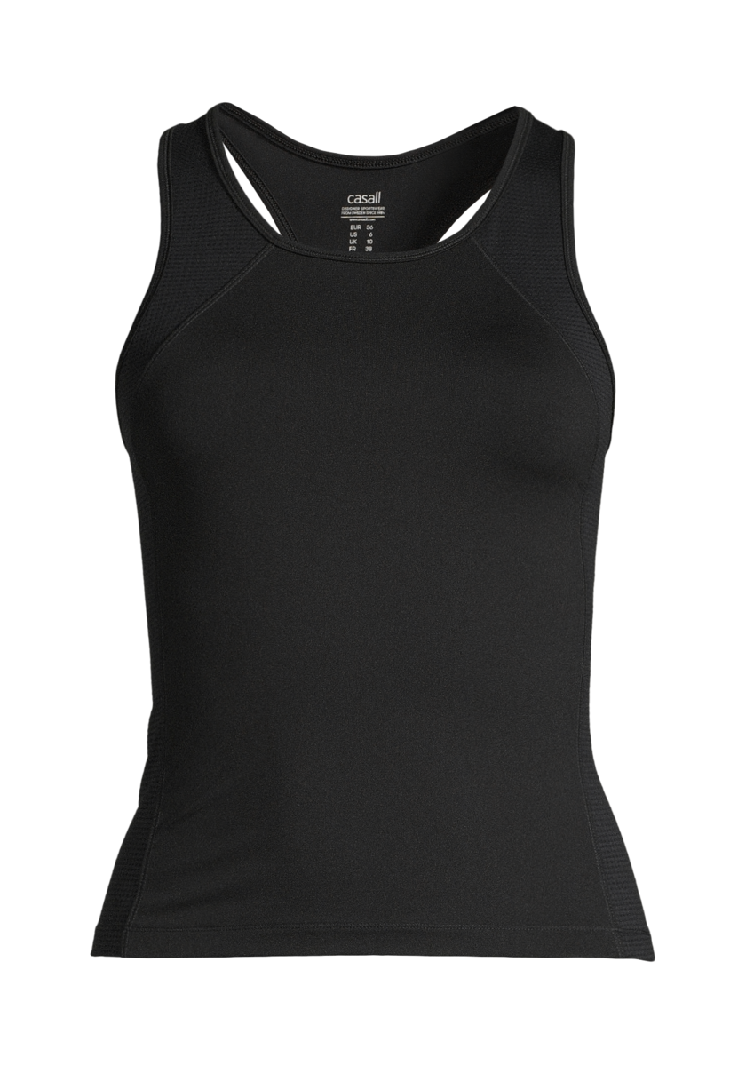 Iconic Summer Racerback – Black