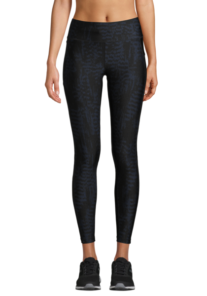 Iconic Printed 7/8 Tights – Black